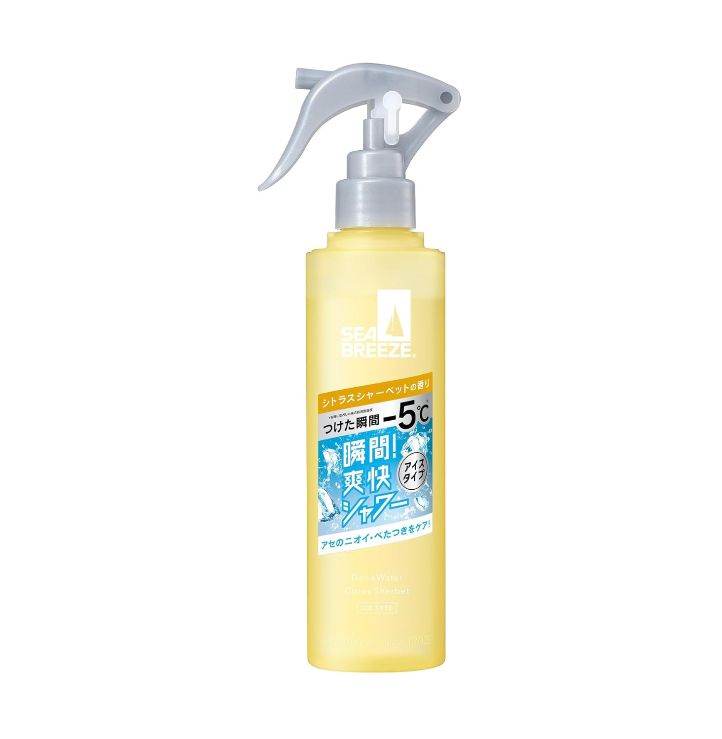 SEABREEZE 씨브리즈 데오워터 시트러스 셔벗 145ml