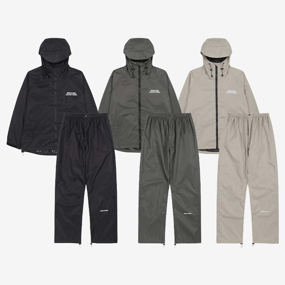 브루클린웍스 레인 슈트 캠핑 낚시 등산 우비 비옷