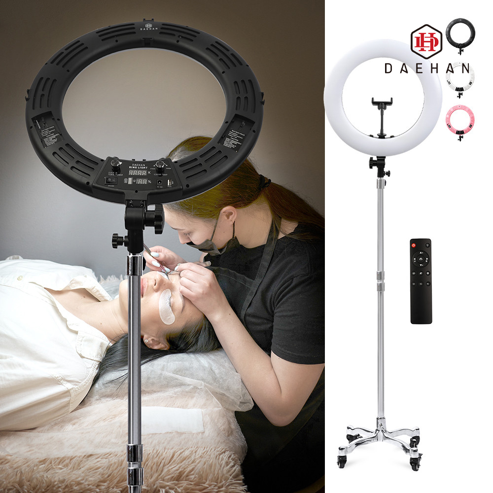 링라이트 18 조명 링조명 촬영 이동식스탠드 세트 DH-RL18