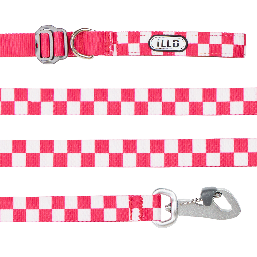 일로 리쉬 리드줄 반려견 산책용품 2m 텐텐 핑크, 2.4m 핸즈프리