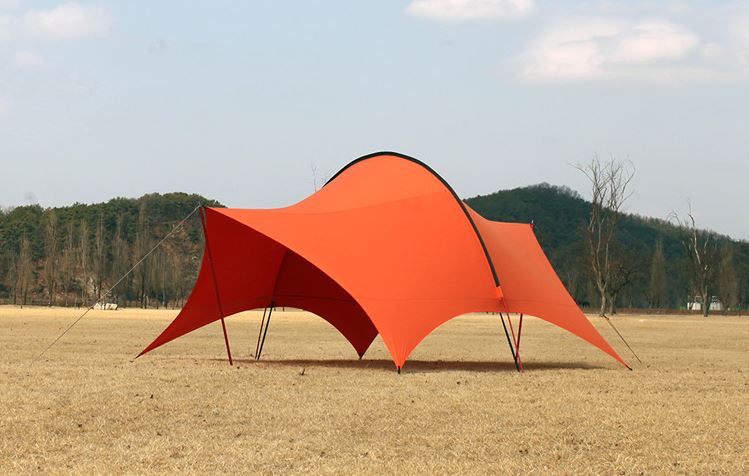 더캠퍼 케이브 타프 대형 하비 헥사 그늘막 미니멀