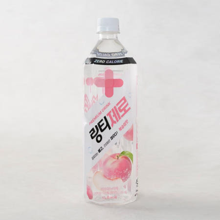 메가마트 링티제로PET 복숭아맛 1Lx12개 (1box)