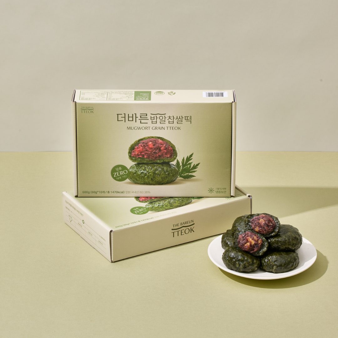 [저당] 밥알찹쌀떡 (60g x 10개입) 2box 개별포장 이미지 4