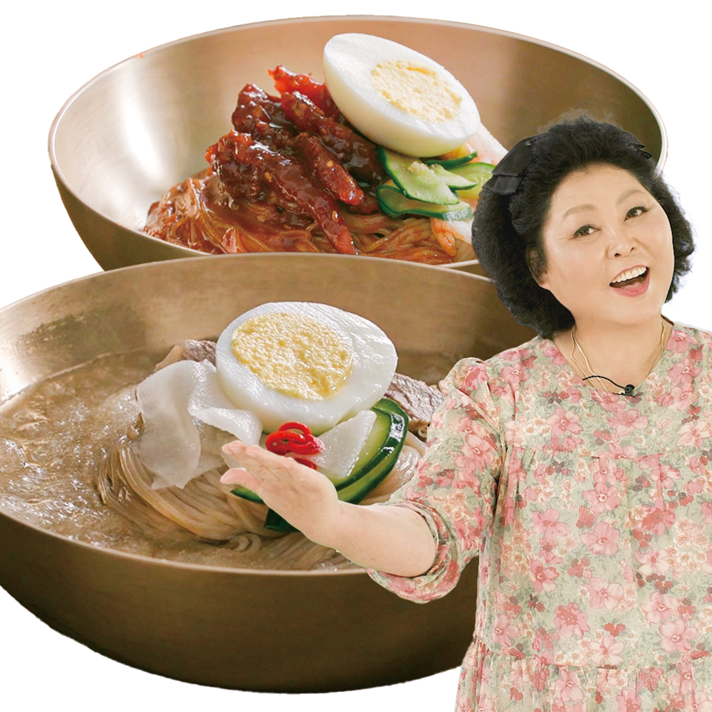 이순실의 평양냉면 물냉면 비빔냉면 혼합 밀키트  , 냉면, 160g, 10개 - 상품 이미지