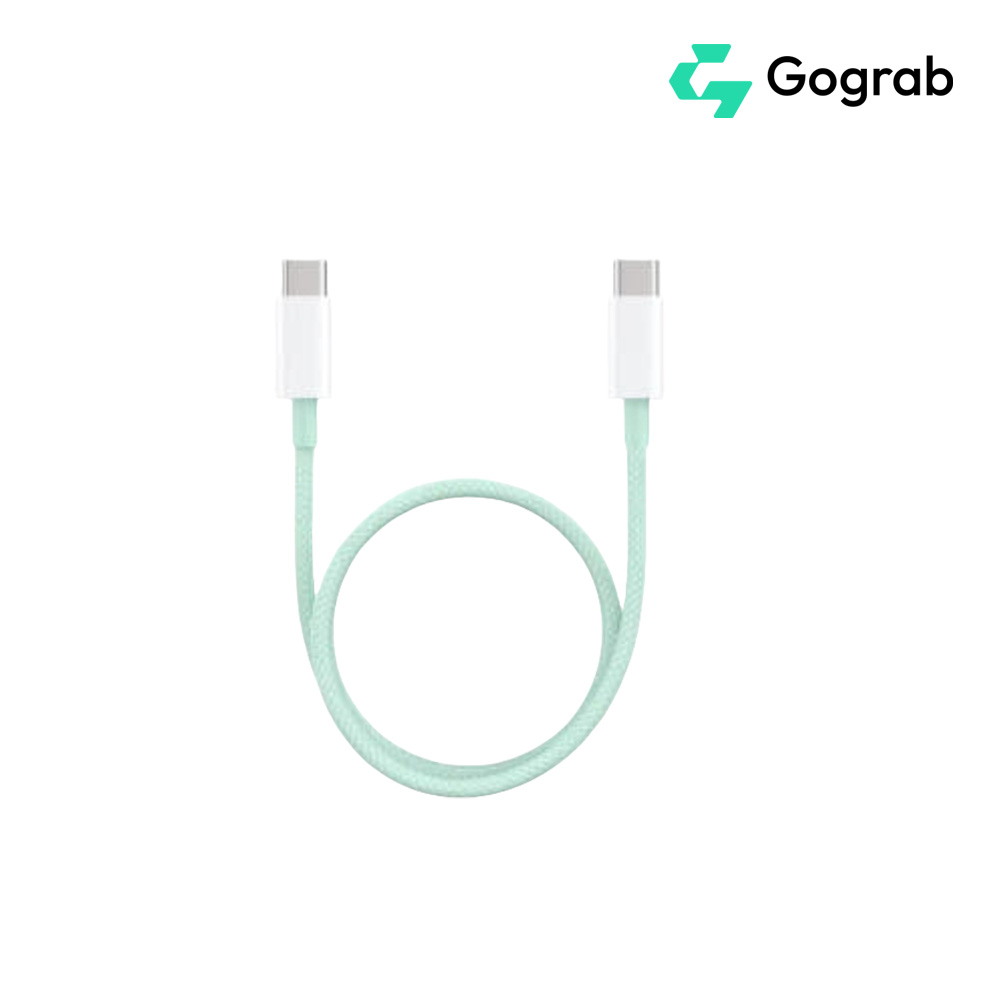 Gograb 고그랩 100W CTC 마그네틱 고속충전 데이터 전송 케이블 1.5M 민트 컬러