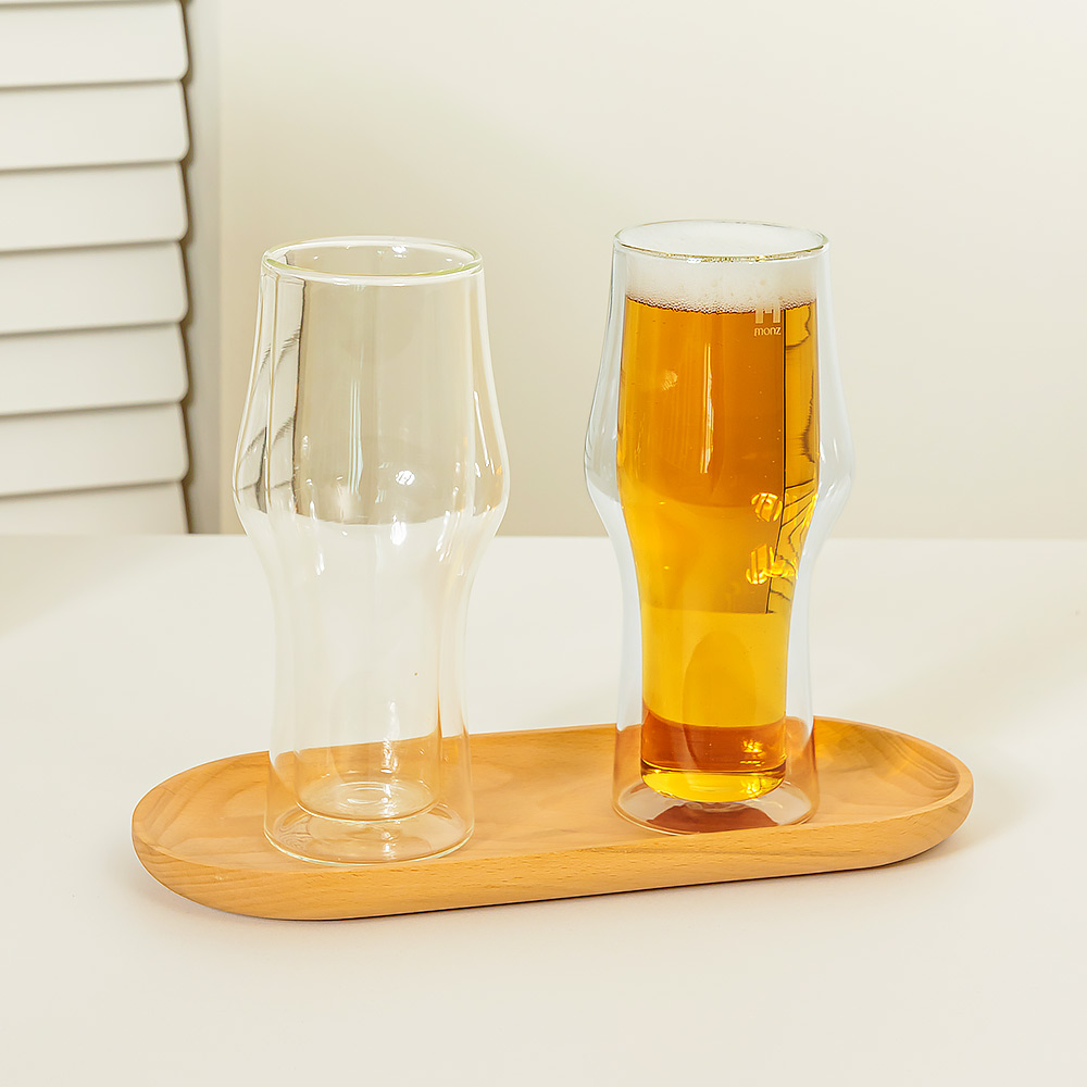 몬즈 더블월 내열유리 이중컵 몽블랑 520ml - 상세 이미지 4