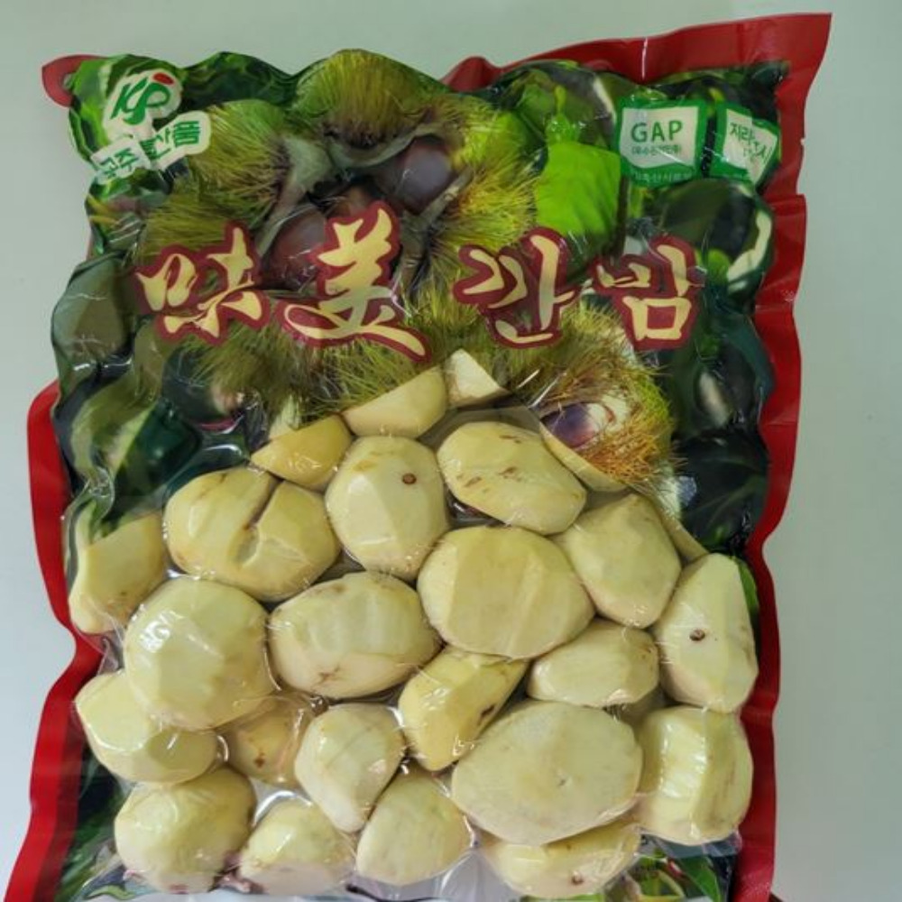 프리미엄 공주 알밤 대보칼집 옥광 깐 밤 산지직송 밤 2kg 이미지 6
