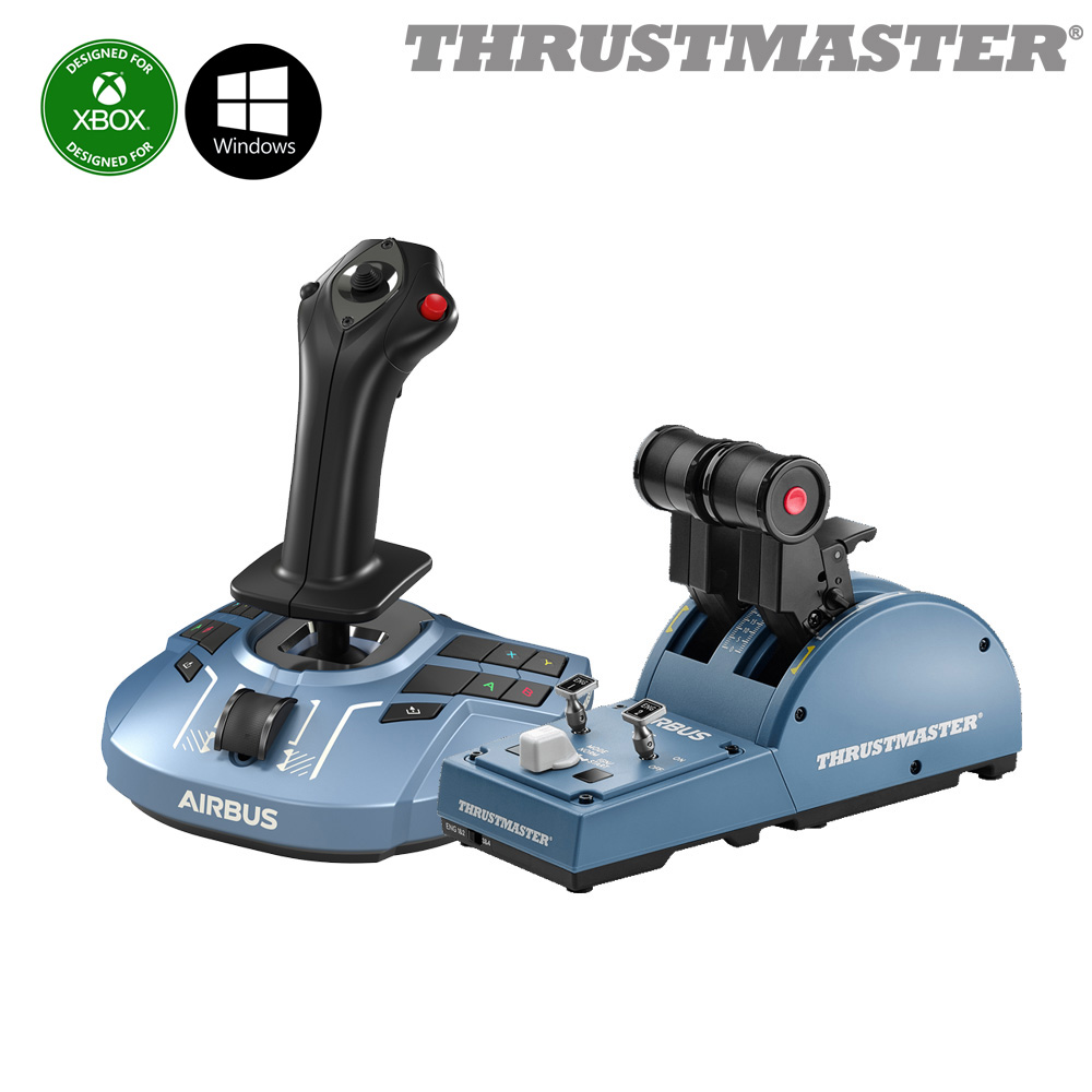 트러스트마스터 TCA SIDESTICK X, QUADRANT 슬림 패키지(XBOX/PC) 비행 조이스틱 게임 장비 - 상품 이미지