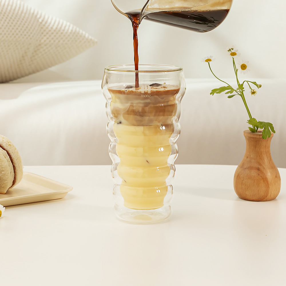 몬즈 더블월 내열유리 이중컵 트리앙 360ml 이미지 6