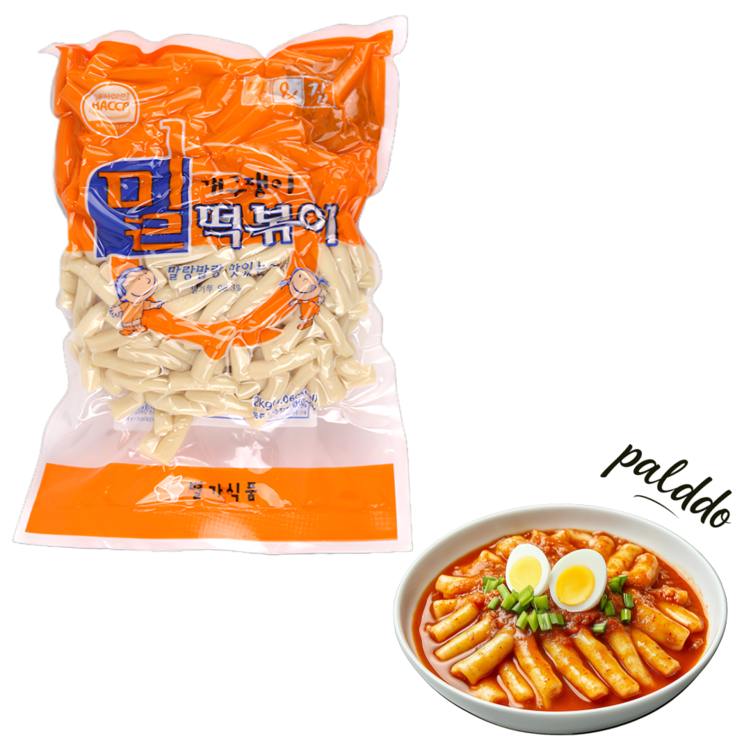 별가 개구쟁이 밀떡볶이 (소 사이즈) 2Kg 별가식품 떡볶이 떡 밀떡 - 메인 이미지
