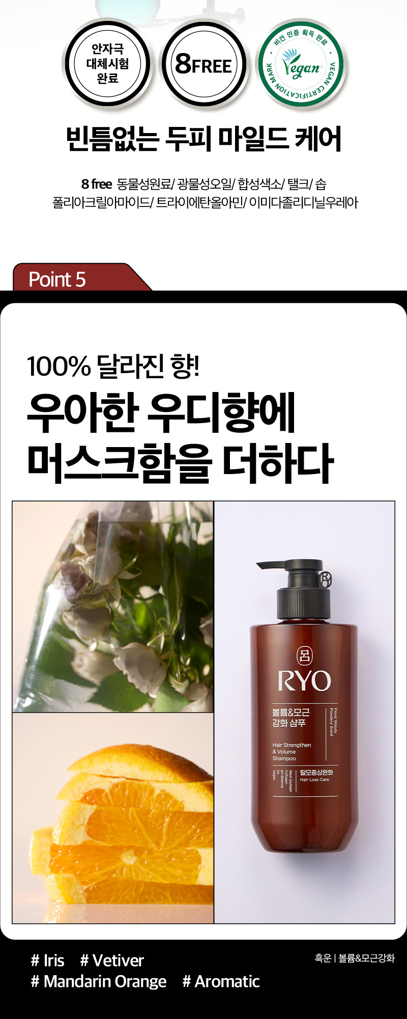 RYO Heukwoon Volume & Root Strengthening Shampoo - description 6