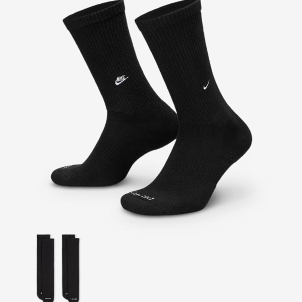 나이키 에브리데이 쿠션 크루 삭스 양말 장목양말 스포츠양말 2세트