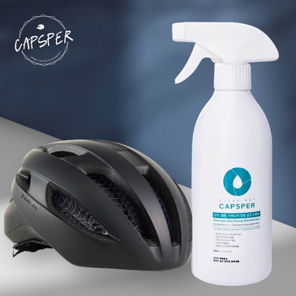 캡스퍼 오토바이 헬멧 바이크 헬멧 모자 자전거 살균소독탈취제 500ml - 상세 이미지 3