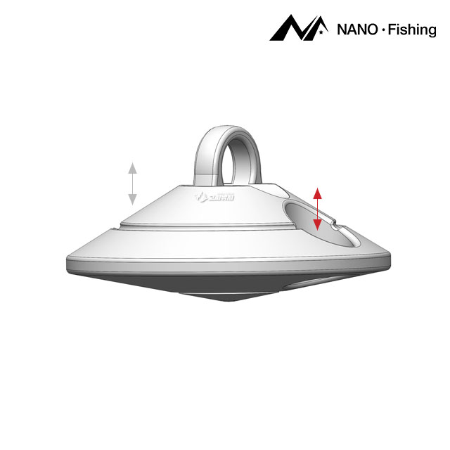 나노피싱 UFO 스위벨 X 8종 합사전용 반중력 채비 민물낚시 - 상세 이미지 3