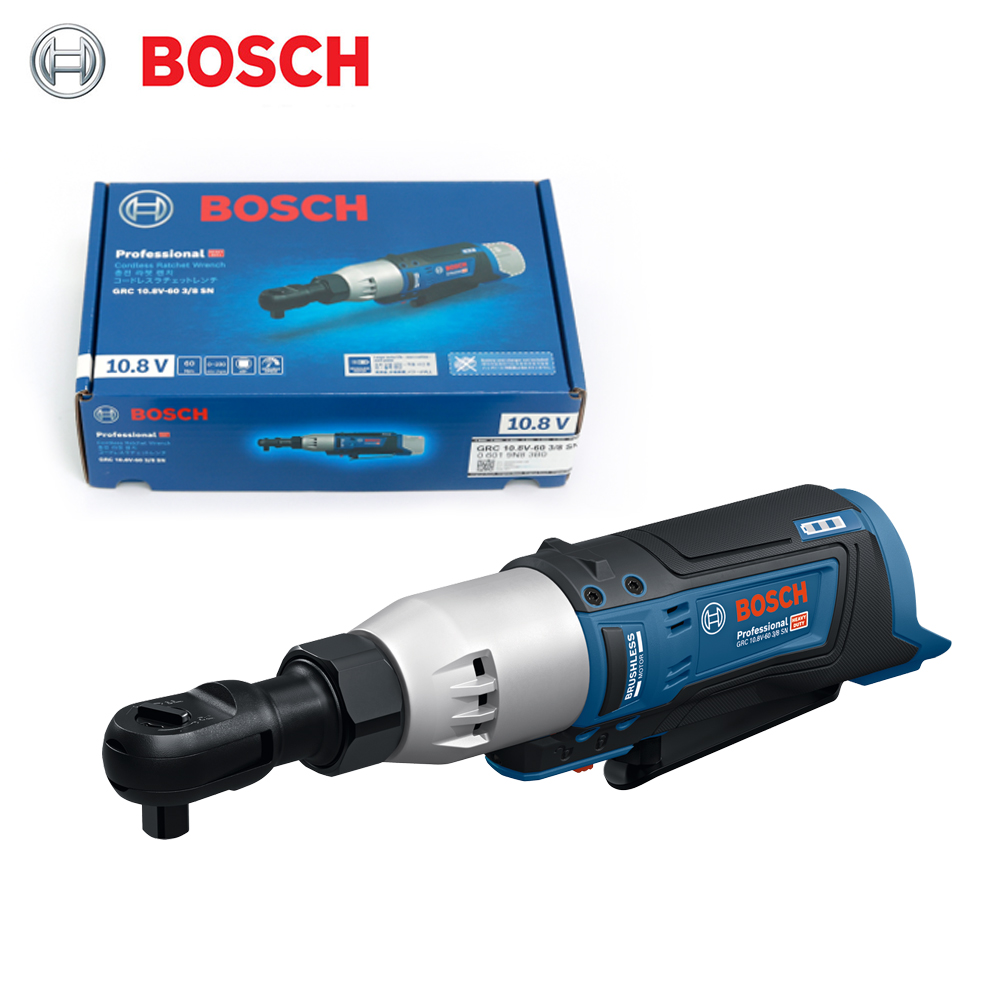 보쉬 10.8V 충전 라쳇 렌치 GRC10.8V-60 베어툴 본체만