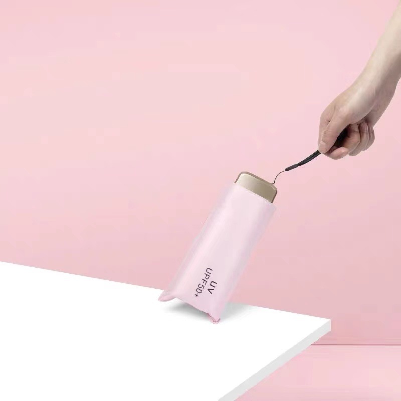 빼다 여름철 휴대용 UV자외선차단암막 5단접이식 초소형 경량 미니 양우산 1+1 - 상세 이미지 5