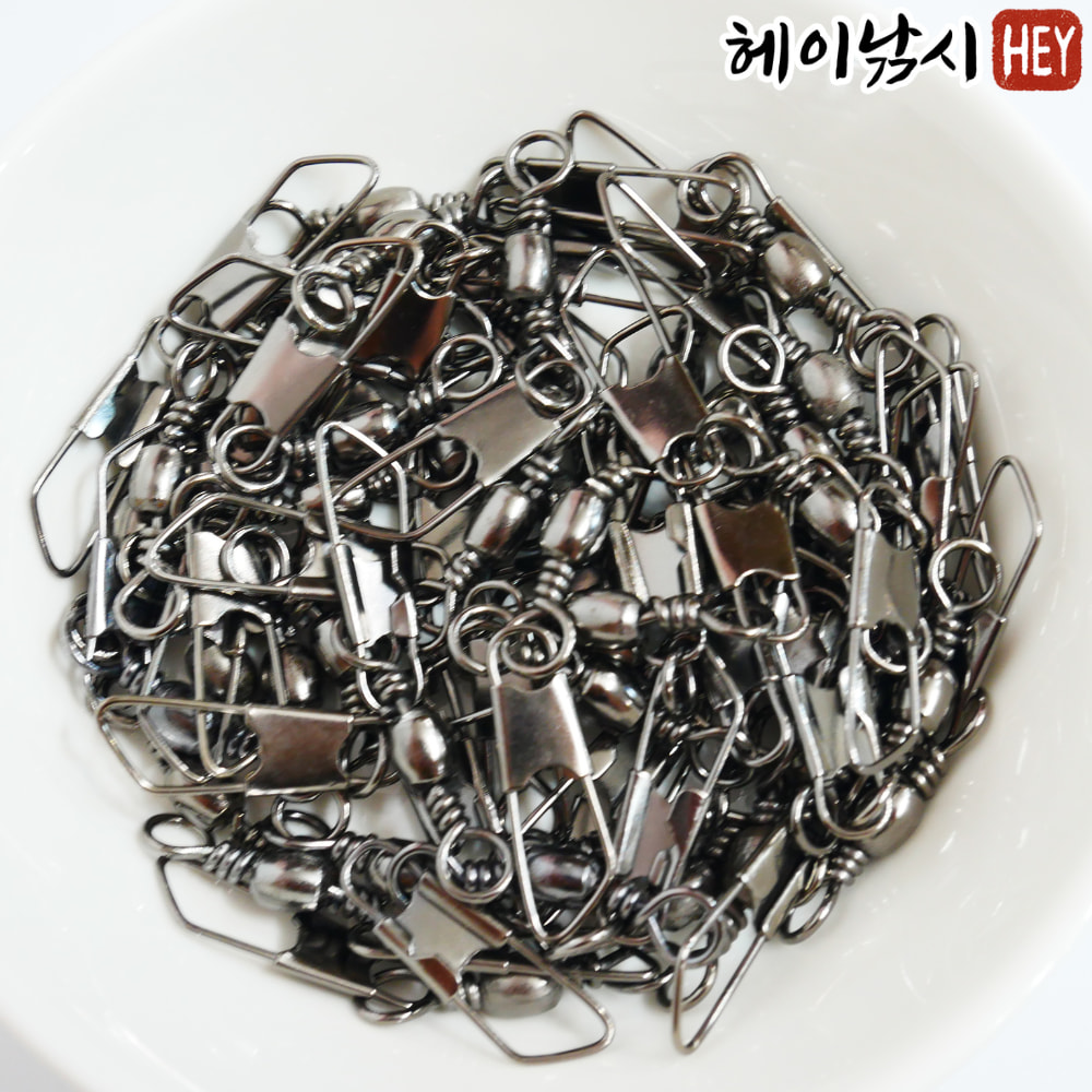 낚시 스냅도래 자작채비 롤링 핀도래 3호 (50개입) - 상세 이미지 2