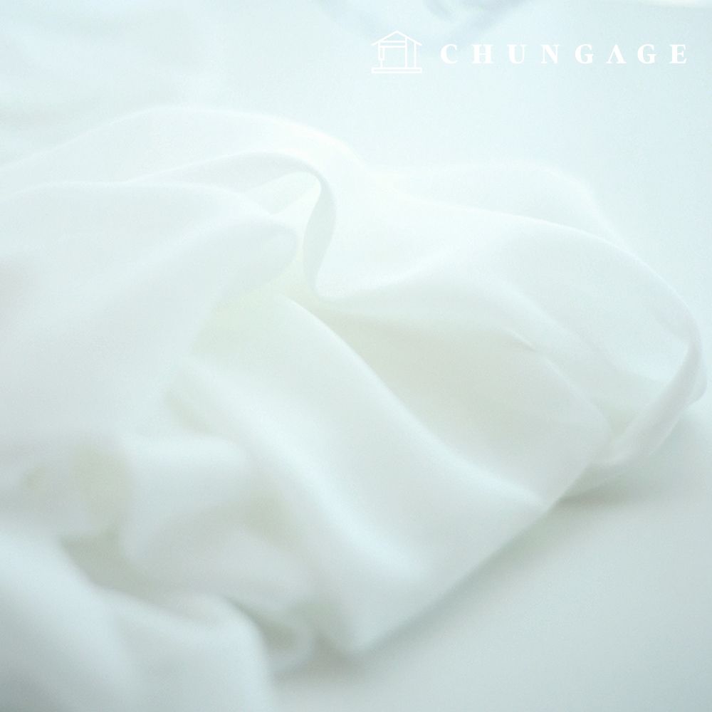 쉬폰원단 배경천 대폭 커튼 쉬폰 무지 차르르 3종