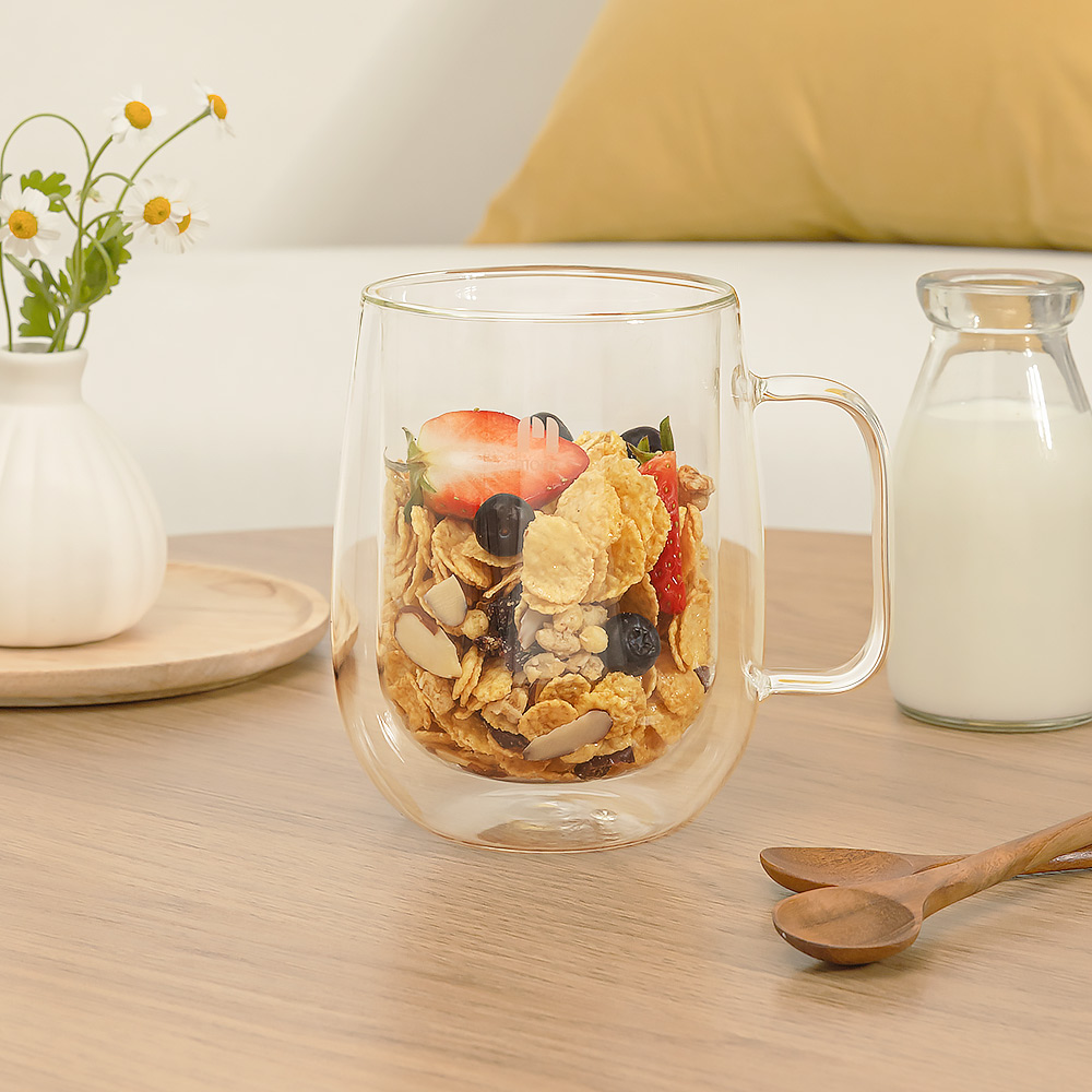 몬즈 더블월 내열유리 이중컵 피에노 500ml - 상세 이미지 5
