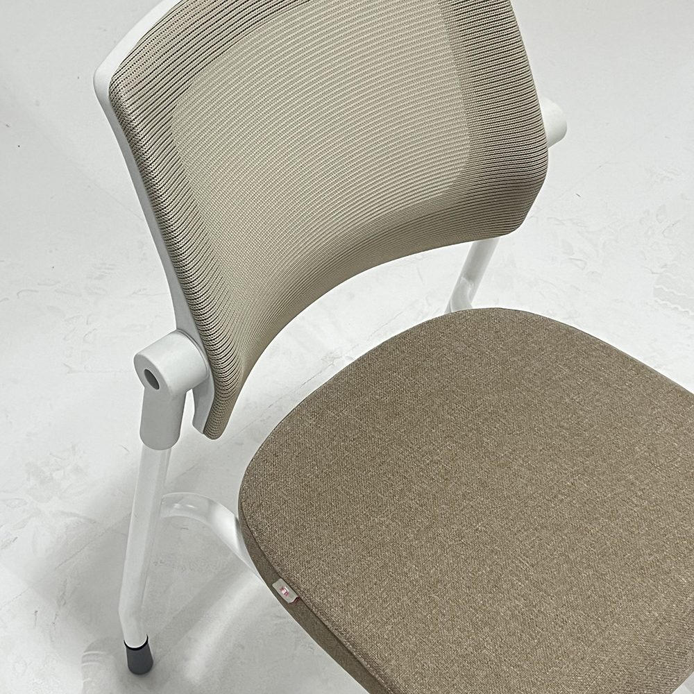 뷰티즈체어 에듀 바퀴없는 학생 책상 공부 의자 사무실 회의용 컴퓨터 틸팅형등판 팔걸이 제거