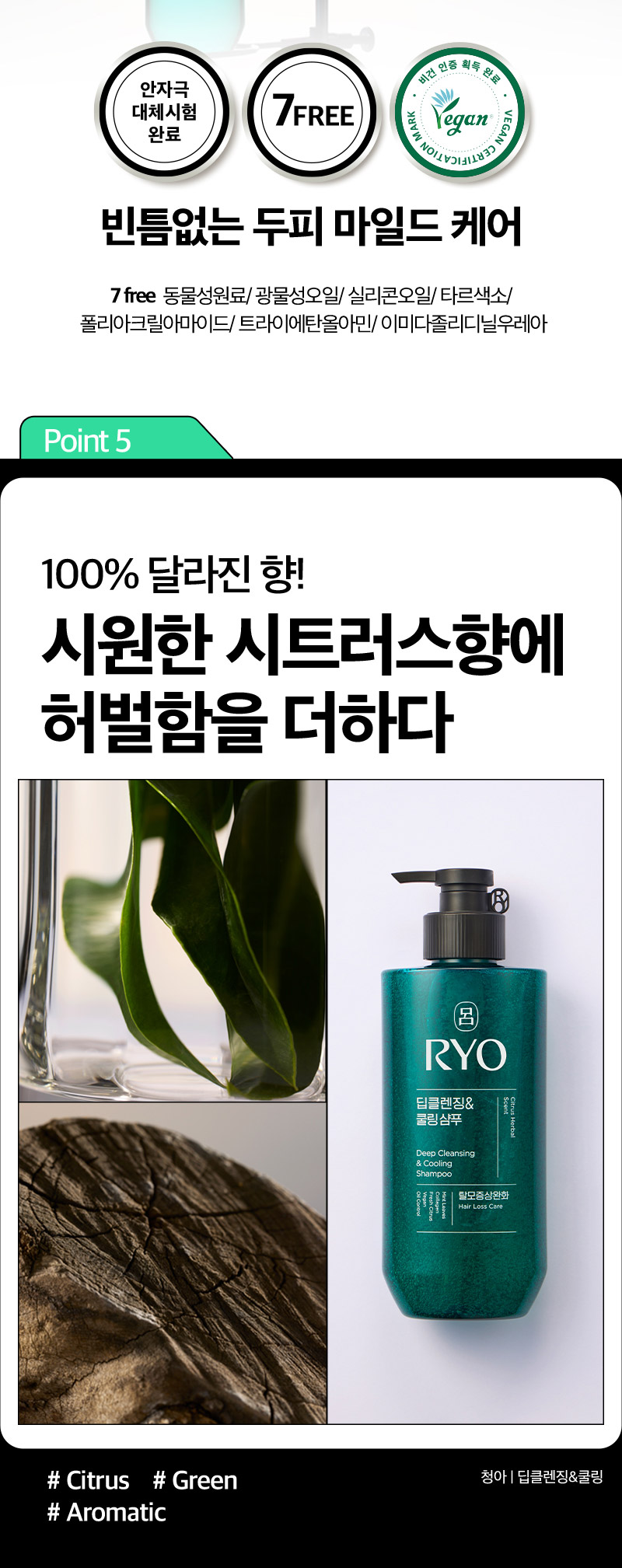 RYO Chungah Deep Cleansing & Cooling Shampoo - description 6