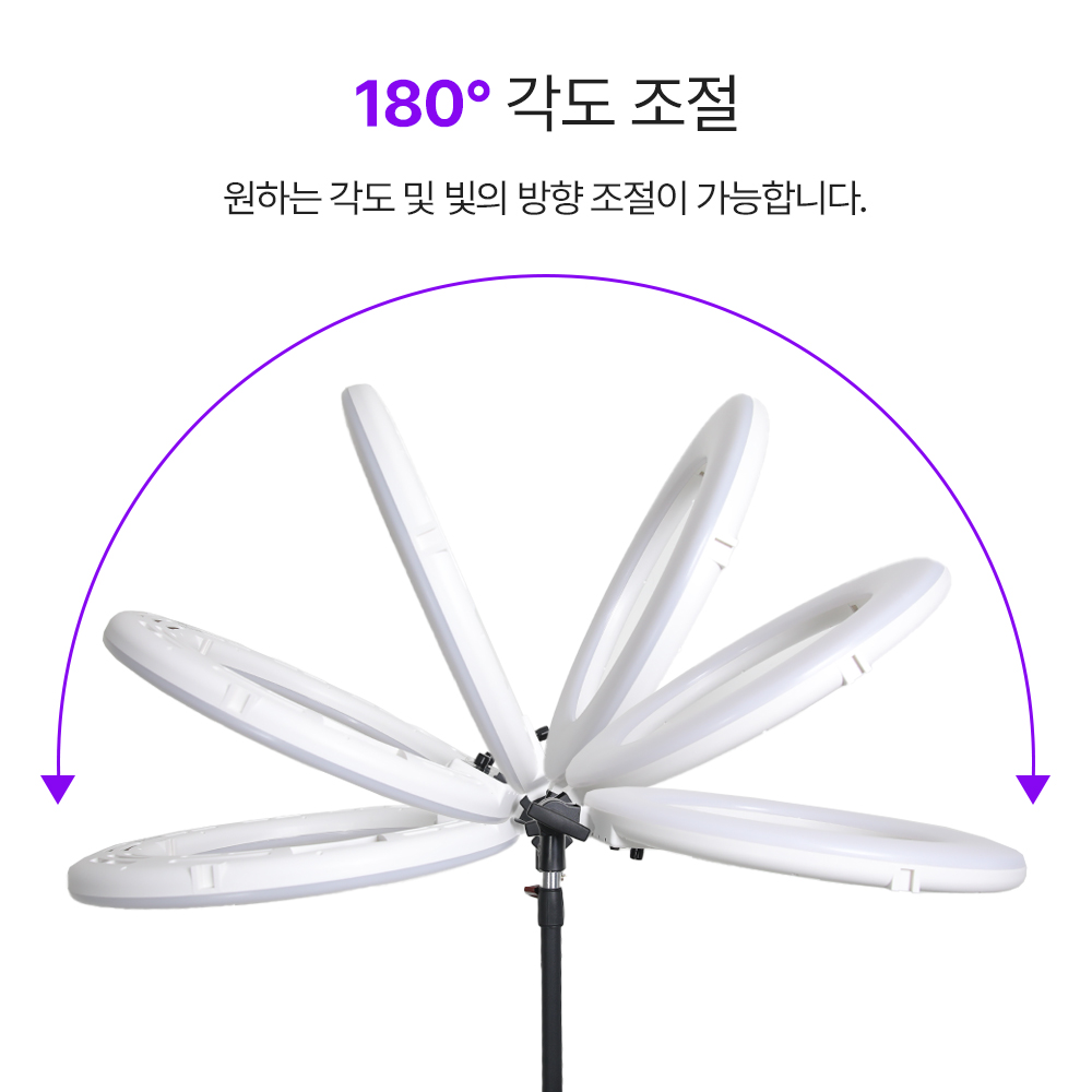 링라이트 18 링조명 촬영 방송 유튜브 조명 DH-DRL - 상세 이미지 4