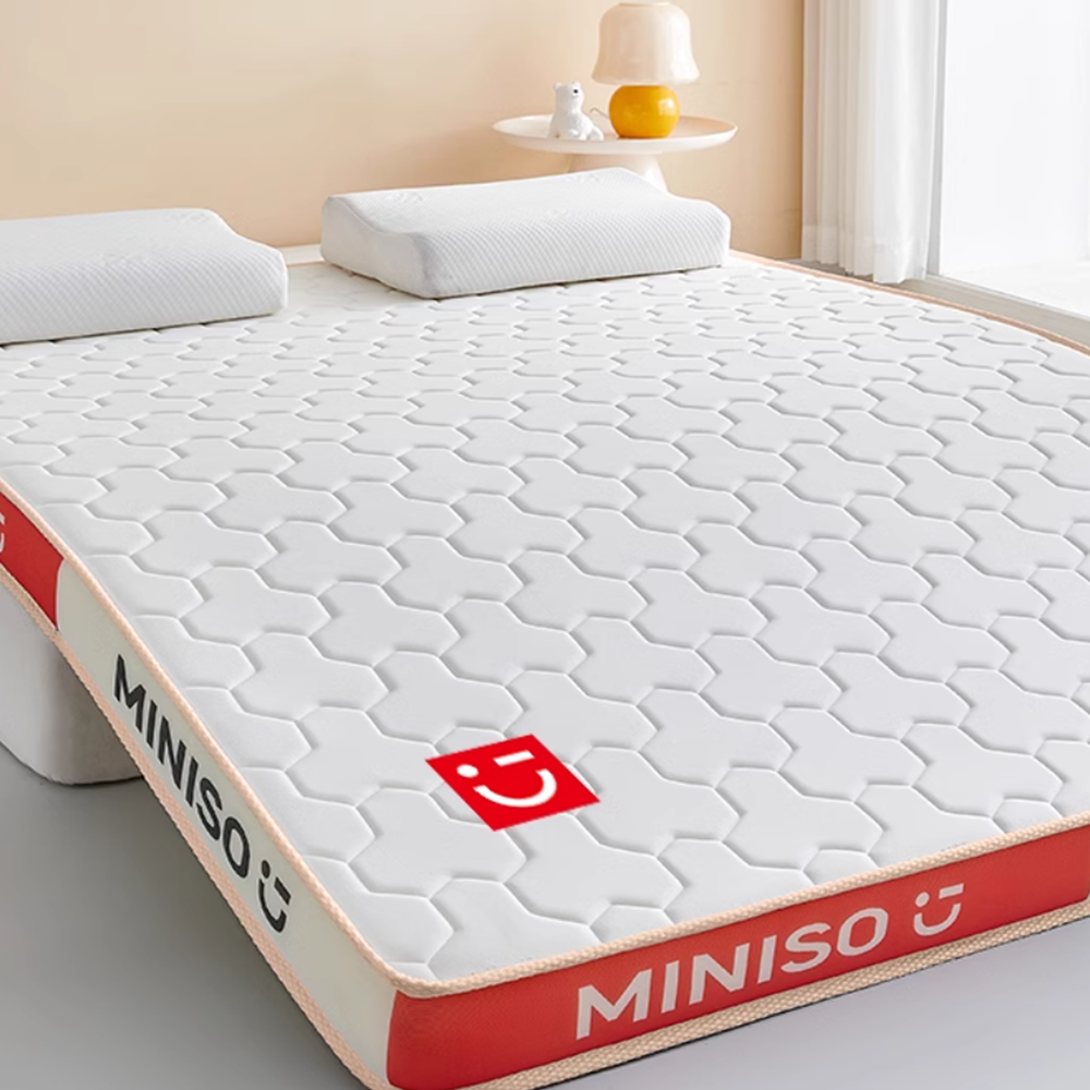 라텍스 매트 커버 매트커버 방수커버 침대커버 싱글매트커버 누빔매트 라텍스커버 미니소  6cm-웃는 빨간