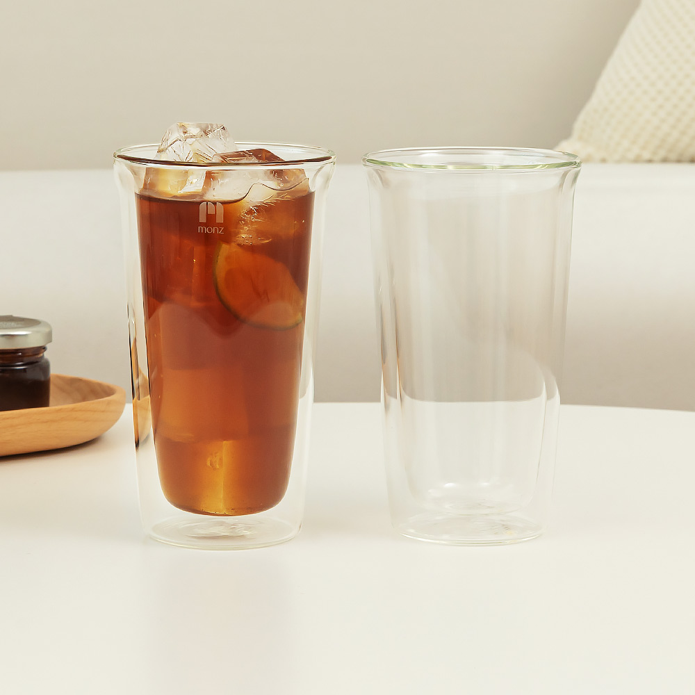 몬즈 더블월 내열유리 이중컵 캐스트 M 360ml - 상세 이미지 5