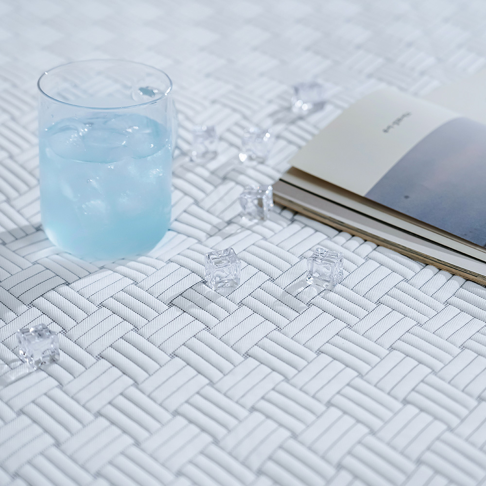 시원한 국산 냉감패드 침대패드 쿨 유아 신생아 휴비스 듀라론 Q 고정밴드