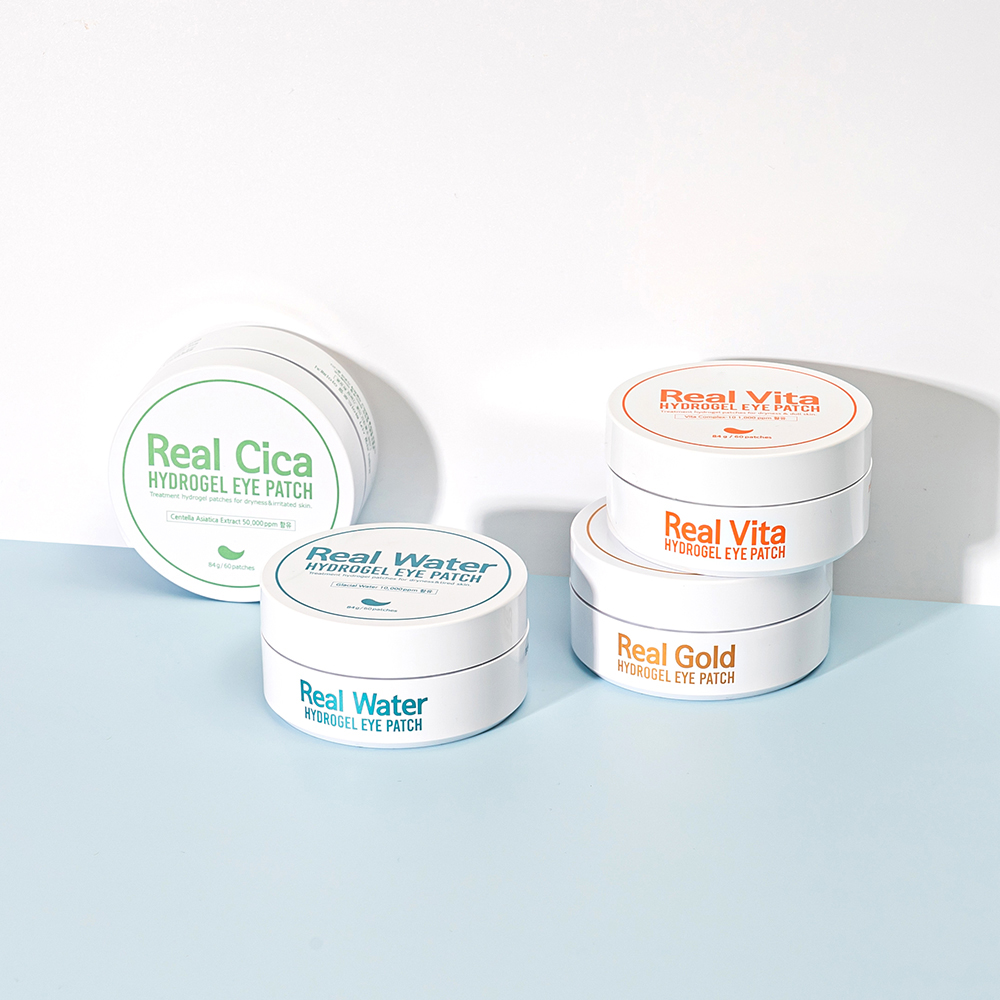 리얼비타 하이드로겔 눈밑주름 팔자주름 아이패치 60매입 미간패치 60매, 2개 이미지 3
