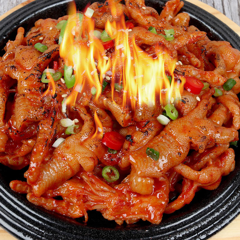 NEW 쿡앤라이프 매운맛 무뼈닭발 350g 3개 고향식품 뼈없는닭발 밀키트 캠핑 음식 - 상세 이미지 4
