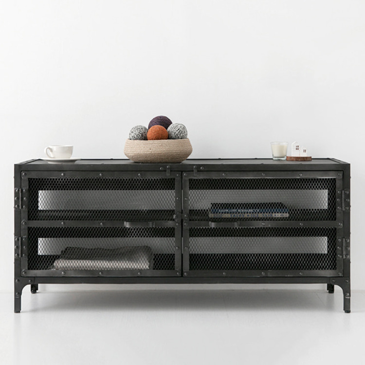PECRE 빈티지캐비넷 PC0028CB 1275x390x570mm, 2단, 8002.0888 - 상세 이미지 4