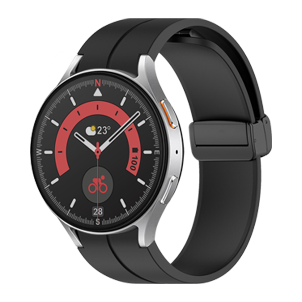 TXLX 갤럭시워치 7 6 5 4 D버클 스트랩 클래식 프로 마그네틱 밴드 줄