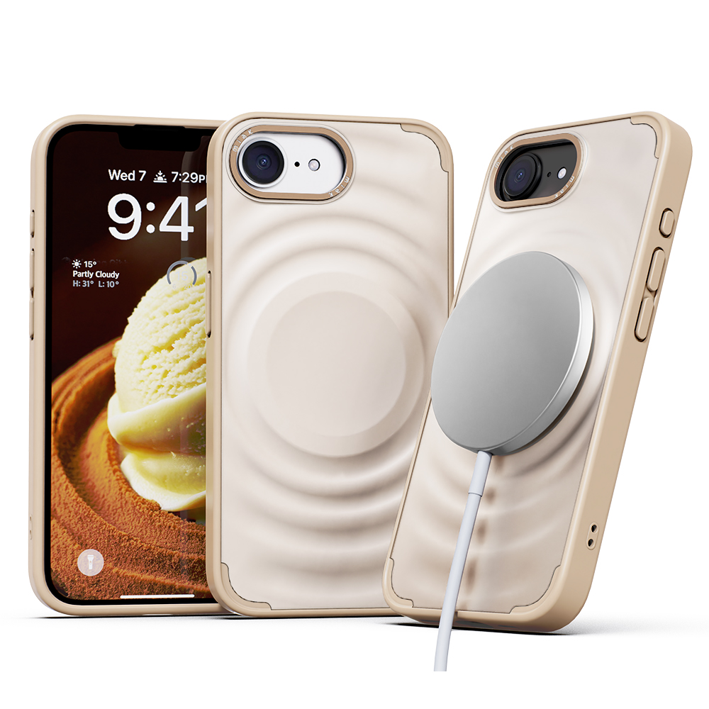 미아크 스쿱 맥세이프 케이스 바닐라 라떼, 아이폰 16e