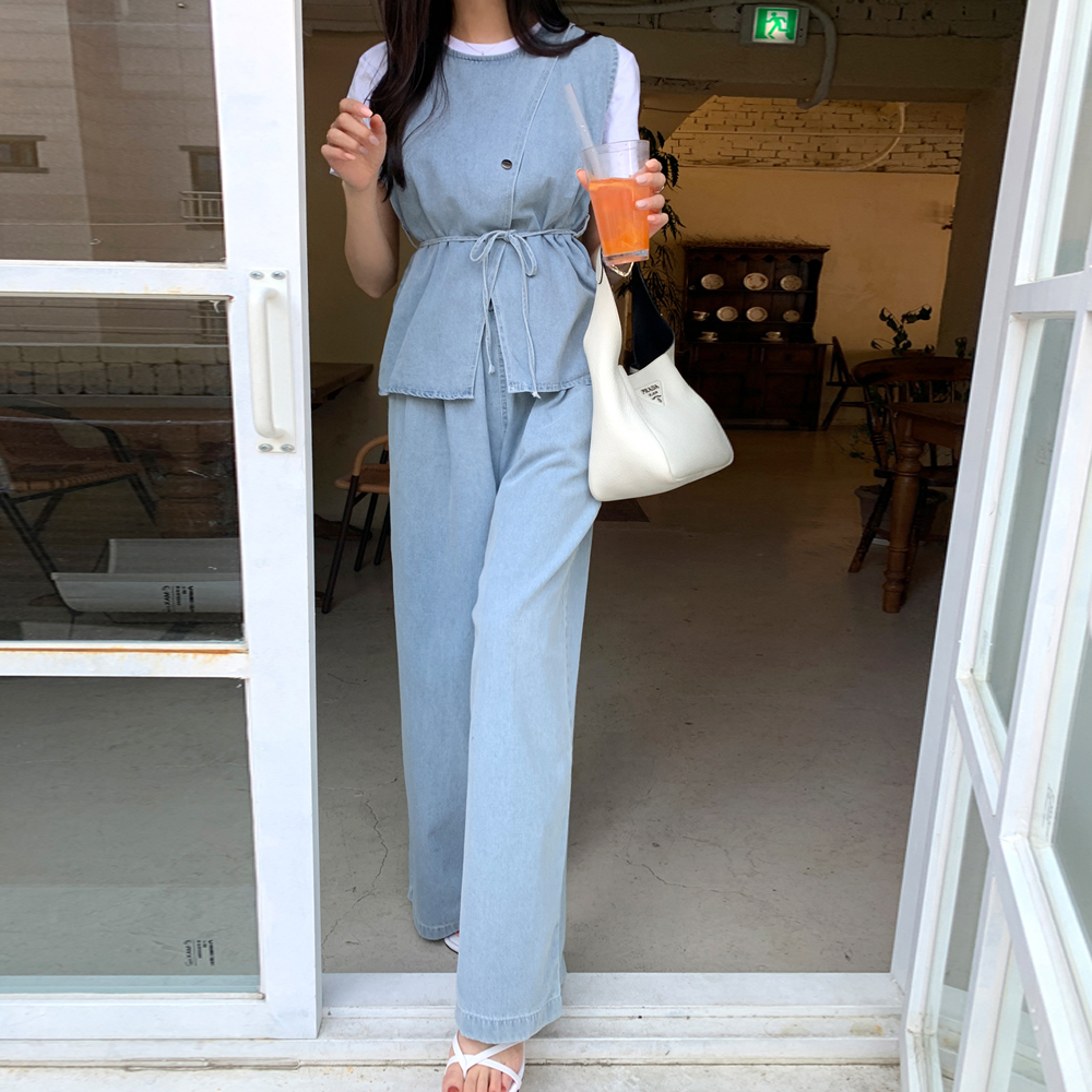 보테 데님 세트 - 상세 이미지 2