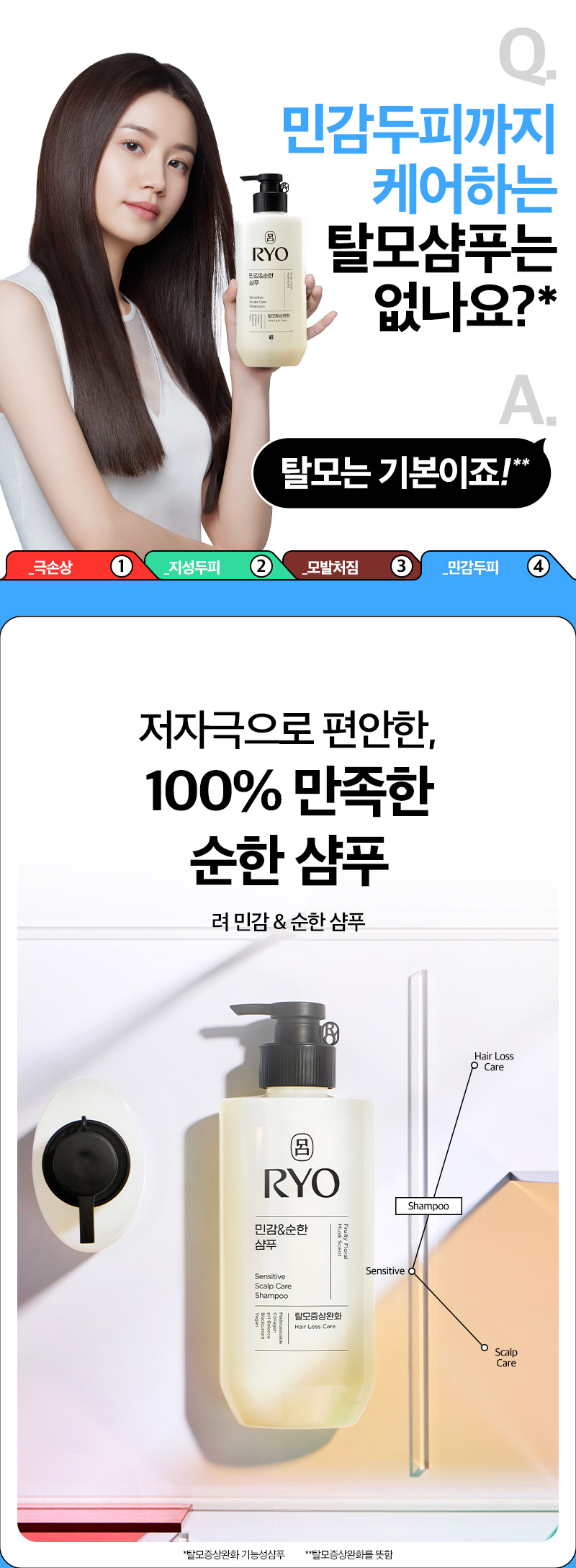RYO Sensitive Mild Shampoo - description 1