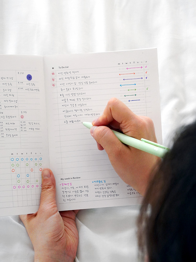 두투두 위클리플래너 체크리스트 다이어리 해빗 골트래커 일정표 ADHD 상세 이미지 6