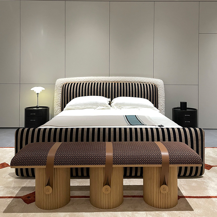 클라우드 패브릭 킹 호텔 베드 프레임 Cloud Bed Frame - 상세 이미지 2