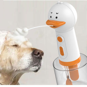 홀리타치 고양이 강아지 목욕거품기 대형견목욕 버블 자동 거품기 흰색 오리 솔직 후기 | 실제 사용자 리뷰 총정리 - 상품 이미지 1