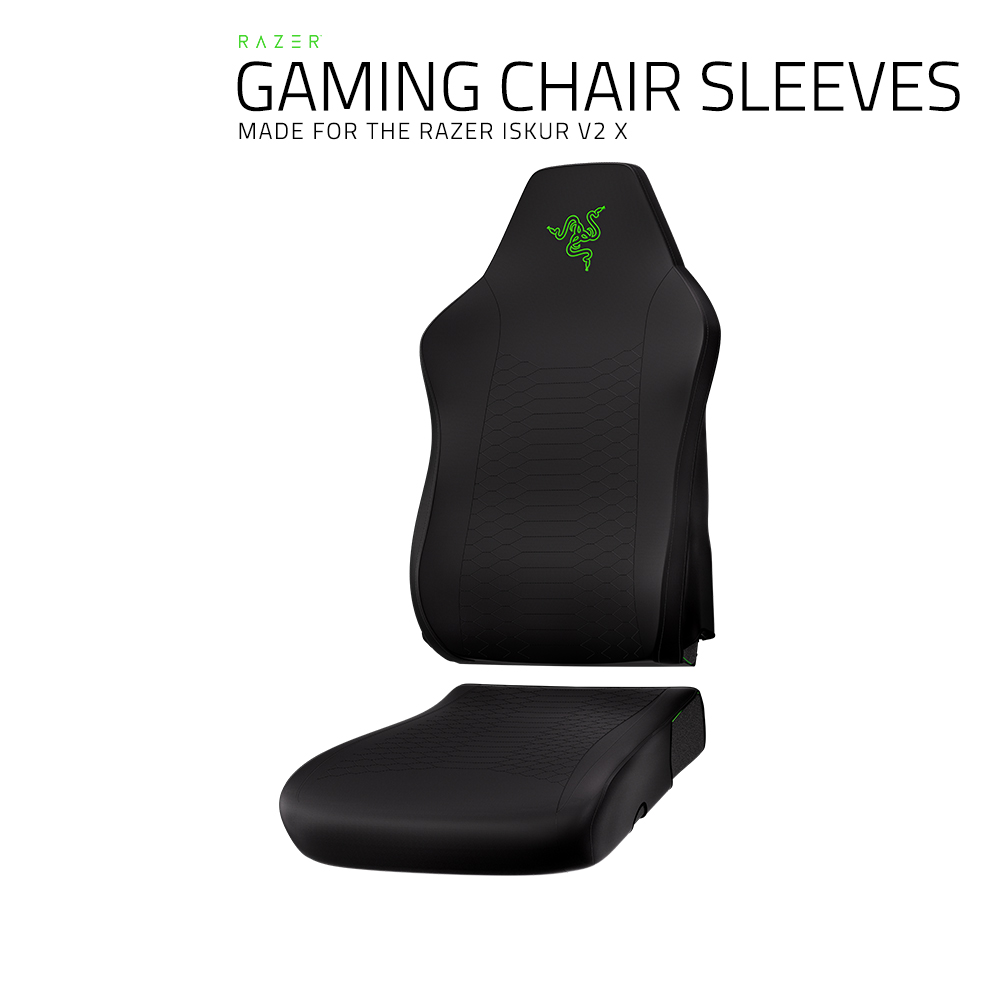 레이저코리아 게이밍체어 슬리브 Razer Gaming Chair Sleeves Black/Green