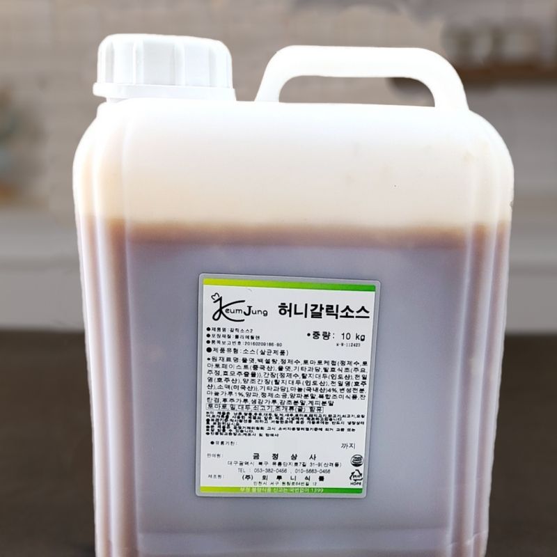 뫼루니식품 허니갈릭소스 10KG 마늘소스 허니치킨 양념 - 상세 이미지 3