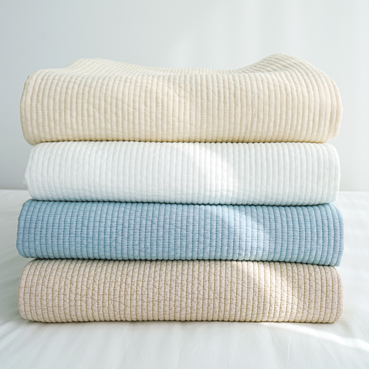 오가니크라프트 순면 피그먼트 누빔 항균 침대패드 SS