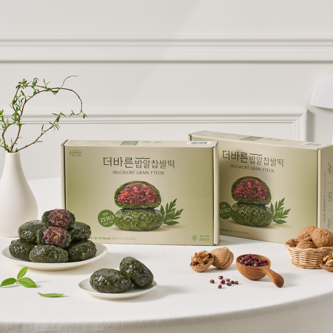 [저당] 밥알찹쌀떡 (60g x 10개입) 2box 개별포장 이미지 2