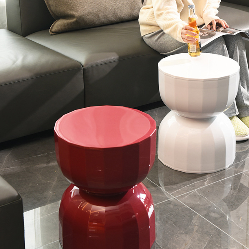 버블 아치 화장대 풋 소파 스툴 Bubble Arc Stool - 상세 이미지 5