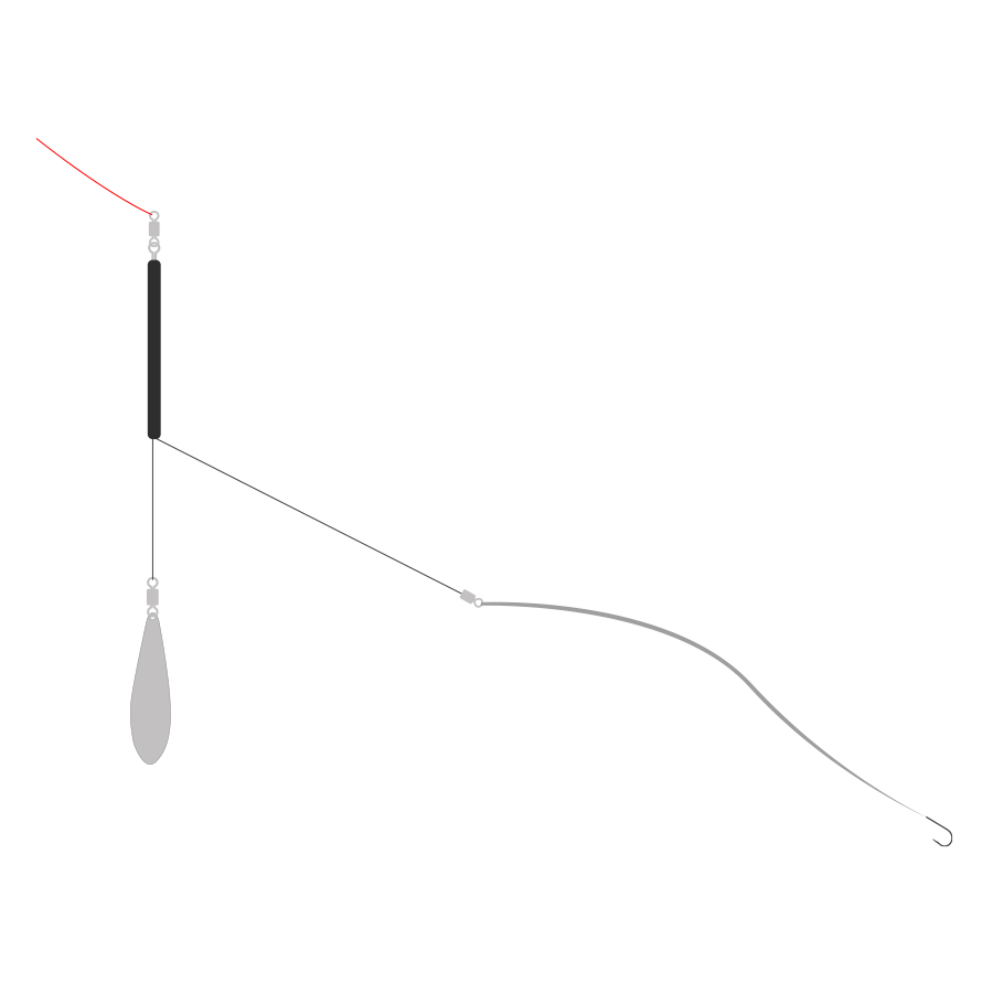 문라이트 MLT-02 갈치 테이퍼 라인 5개입 쇼크리더 나일론 메탈 텐야 텐빈 오모리 - 상세 이미지 2
