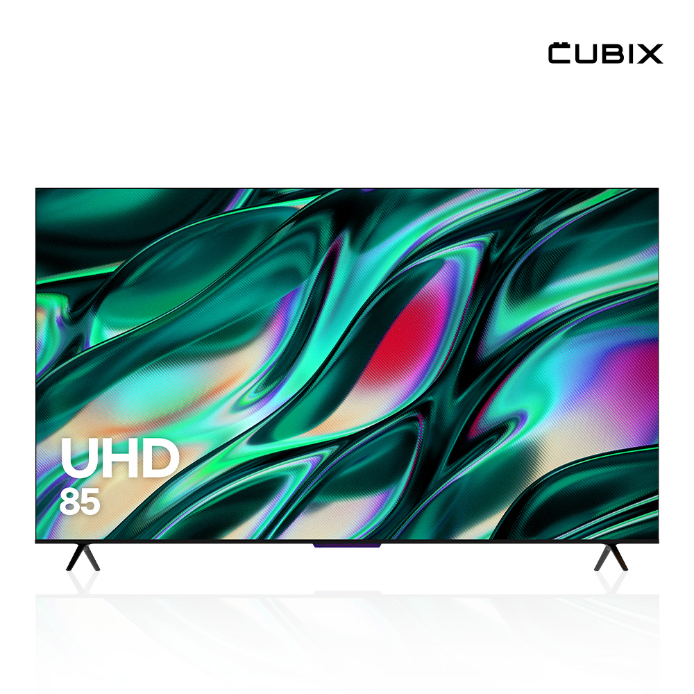 큐빅스 215cm(85인치) UHD 4K TV 울트라 LED 티비 IPS패널 CBXTV850UHD