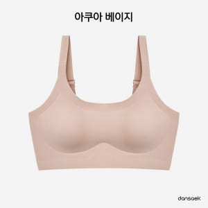 [단색] 3단계 스트랩 브라 청소년 중등 고등 브라팬티 세트 아쿠아 x소... 착용 후기 | 사이즈/핏 총정리 - 상품 이미지 3