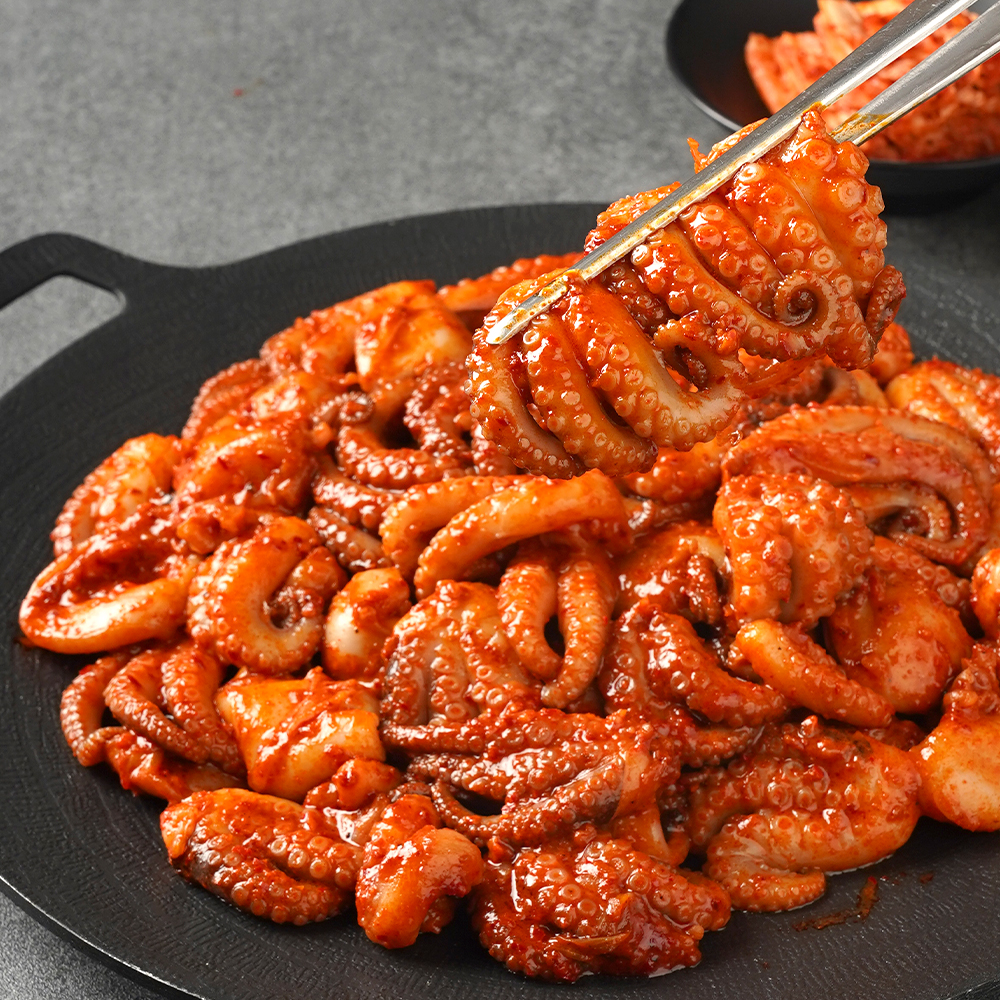 종로쭈꾸미 매콤 양념 쭈꾸미 볶음 캠핑 요리 밀키트 맛집 300g, 3개 이미지 3