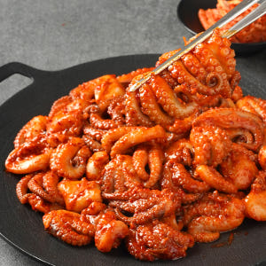 종로쭈꾸미 매콤 양념 쭈꾸미 볶음 캠핑 요리 밀키트 맛집 300g, 3개 맛있게 먹은 솔직 후기 - 상품 이미지 3