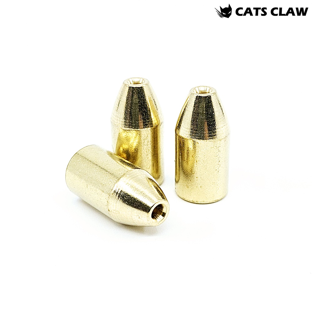 캣츠크로우 고비중 황동 텍사스싱커 총알싱커 28g(1oz) - 상세 이미지 3